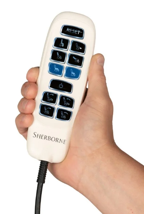 Sherborne Cloud Tri-Motor Lift and Rise Recliner handset