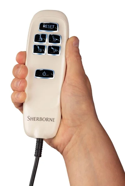Sherborne Dual Motor Lift and Rise Recliner handset